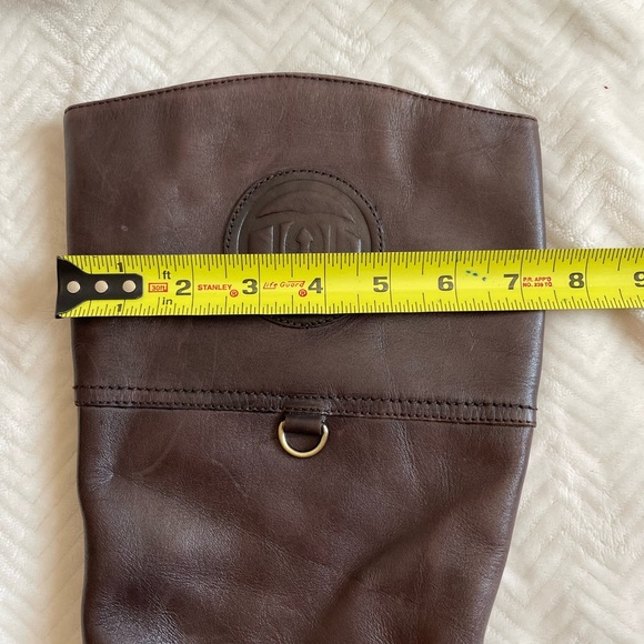 Etienne Aigner Brown Riding Boots Size 10 - Picture 10 of 10